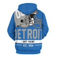 thumbnail image 3 of Football Cowboys 3d Sweatshirts Hoodie Fashion Casual Personality Men's Women Street Hoodie Pullovers Long Sleeve Comfortable Top, 3 of 6