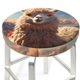 thumbnail image 3 of Balery Fluffy Alpaca Mountain Meadow Fundas de asiento para taburete de bar redondo de tela de terciopelo ajustables que protegen de arañazos y manchas para sillas de 14 a 17 pulgadas.-13 inch, 3 of 7