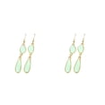 thumbnail image 4 of Pendientes Sonducket colgantes en forma de gota de agua Aleación para mujeres Fruta Verde 2piezas, 4 of 6