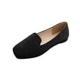 thumbnail image 2 of Miluxas Flats Shoes for Women Slip on Round Toe Comfortable Women's Flats Ballet Flats Shoes Loafers Black 8.5(41), 2 of 9