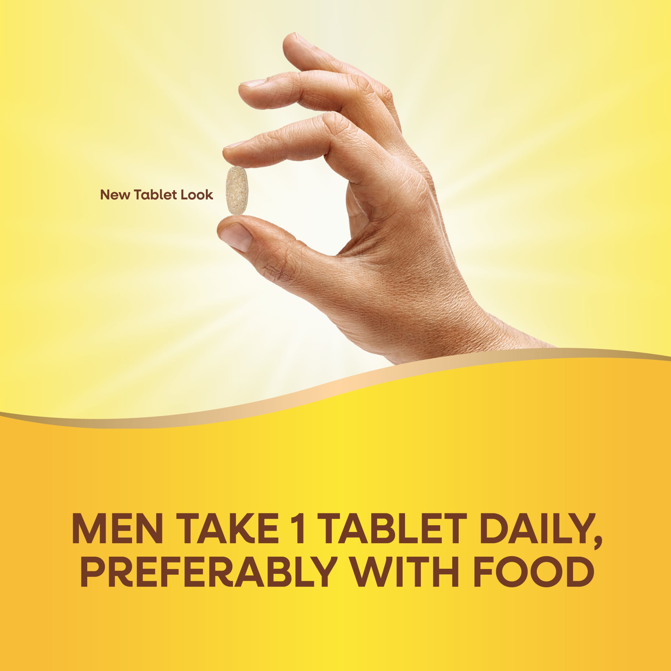 Nature's Way Alive! Men's Complete Multivitamin Tablets, B-Vitamins, 50 Count