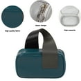 thumbnail image 3 of Bolsa de almacenamiento de cosméticos, bolsa de viaje para artículos de tocador, bolsa de acabado de pvc, bolsa de cosméticos con cremallera de color sólido para ocio, 3 of 5
