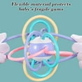 thumbnail image 2 of KOYPTL Soft Baby Toy Rattles Toy,Soothing Toy for Baby 0-6 6-12 12-18-24 Months,Help Toddlers Hand-Eye Coordination & Fine Motor Skills,Perfect Gift for Newborn Infant Learning Developmental, 2 of 6