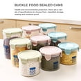 thumbnail image 3 of SDJMa 1000ml Large Food Storage Containers with Airtight Lids Freezer Safe, BPA Free Plastic Meal Prep Containers, Leak proof Lunch Containers Bento box, 3 of 8