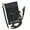 Black Silicone, variant on IST Orbit Premium Dry Top Snorkel, Panoramic Low Profile Mask, with Travel Bag