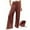 Wine, variant on Aloohaidyvio Pants for Women No Boundaries,Womens Loose Wide Leg Pants High Waist Straight Pants Casual Pants