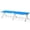 Blue, variant on IVV Aluminum Frame Foldable Camping Cot, 74.8" x 28.4" Portable Oxford Fabric Sleep Bed with Storage Bag for Backpacking RV Backyard Outdoor Travel (Pink)