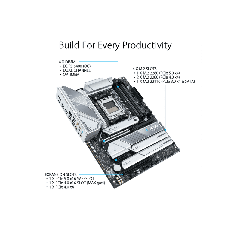 美品中古 Prime1 X670E Pro WiFi Asus(華碩) Amazon.com: ASUS Prime
