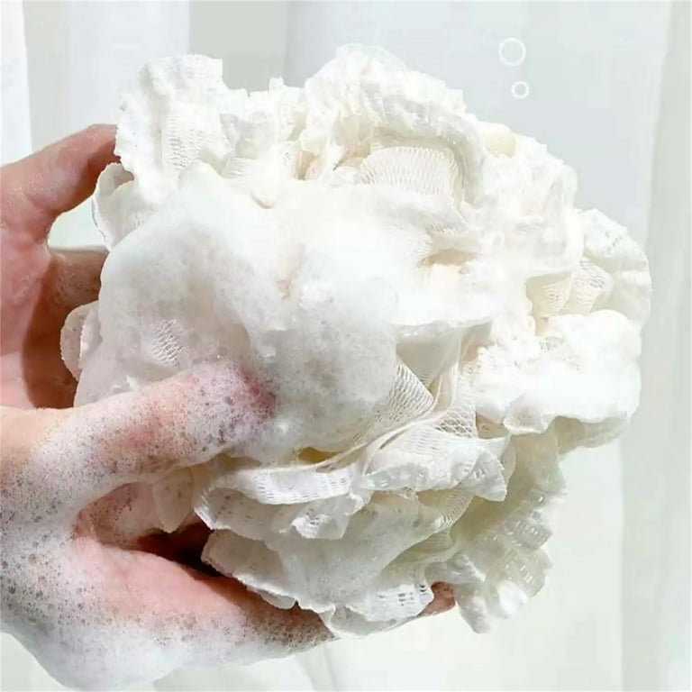 Exfoliating Large Body Scrubber Sponge Brush Puff Bath Loofah Mesh Shower  Flower