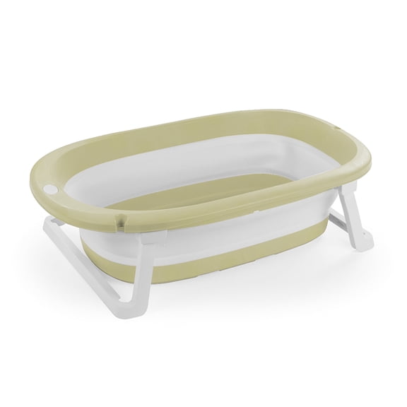 Dolu Nuve Foldable Baby Bathtub - Collapsible for Newborns - Green
