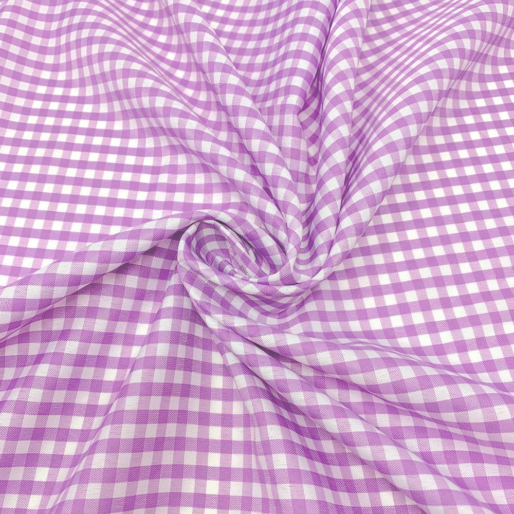 Gingham 1/8" Wide Square Fabric 60" Wide Checkered Plaid By The Yard