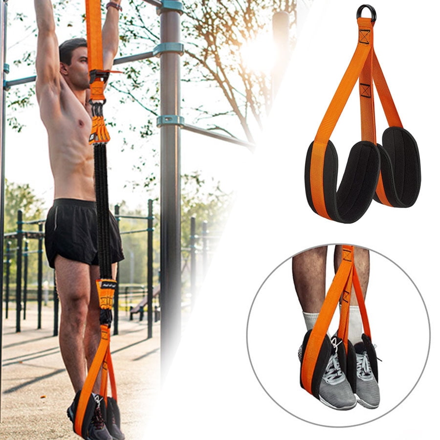 YA YATECH 5 Pack Pull Up Assist Bands Set, Adjustable 225 lbs Heavy Duty Resistance Bands with Knee Foot Support for Home Gym Strength Training