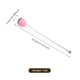 thumbnail image 5 of Kearding Agitador varilla mezcladora de acero inoxidable mango largo Muddler Bar herramienta accesorios restaurante fiesta rosa fresa Type2 NO2, 5 of 6