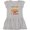AC-Heather Grey, variant on Inktastic Who's the Cutest Sweet Potato? I Yam Funny Thanksgiving Girls Toddler Dress