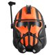 thumbnail image 1 of Cubierta de cara de casco de dibujos animados Sincero Talla única Naranja-negro, azul-blanco, 1 of 10