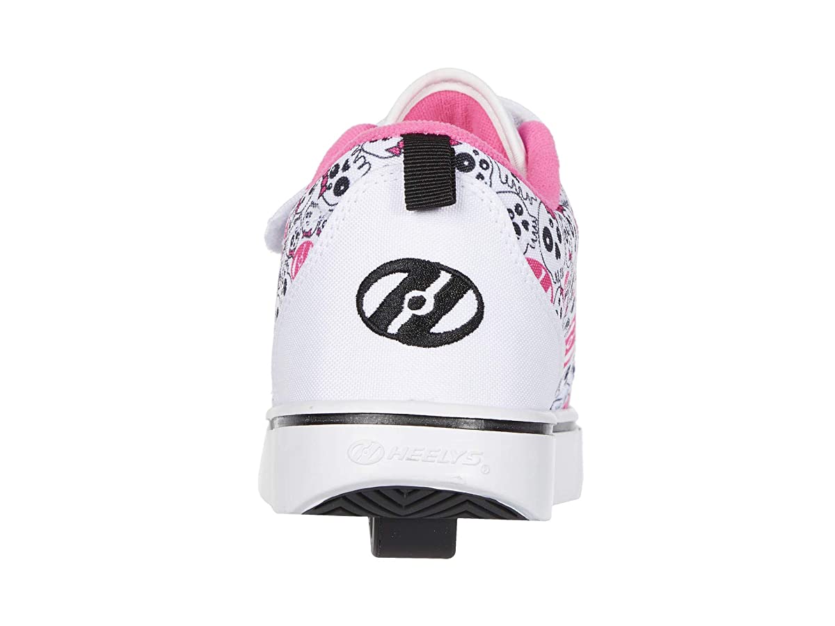 Heelys Pro 20 (Little Kid/Big Kid) White/Black/Hot Pink/Skulls - image 5 of 6