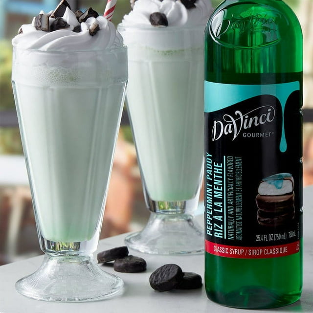DaVinci Gourmet 750 ml Sirop Aromatisant Saveur Peppermint Paddy Classic