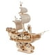 thumbnail image 3 of Modelo de rompecabezas de botes en 3D Arte Arte Learning Toy Toy fácil Uso de artesanías de cabañas 3D Wood Puzzle para decoración Regalo de, 3 of 10