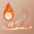 thumbnail image 2 of Thick Thermal Insoles Winter Warm Heated Soft Plush Insole For Shoes Simulation Cashmere Insert In, 2 of 4