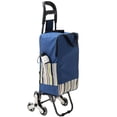 thumbnail image 3 of Diable Pliable Monte-Escaliers : Chariot de Magasinage Domestique Compact et Portable avec Roues à Roulement Durables pour un Rangement Facile et un Transport d'Épicerie Robuste – Conception Légère pour les Petits Espaces et l'Usage Quotidien, 3 of 6