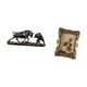 thumbnail image 5 of Estatua de escritorio,Figura decorativa de pelea de toros y osos,Marco de fotos,Marco de fotos ornamentado Marco barroco antiguo,Marco de fotos de pared para decoración del hogar, 5 of 8