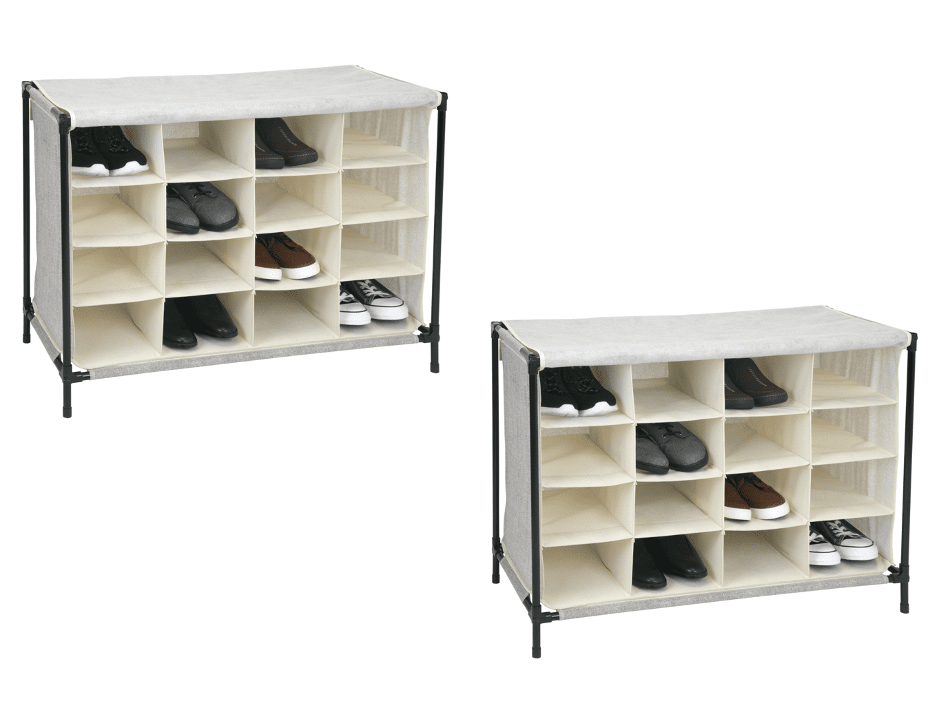 Simplify 16 compartment shoe cubby sale