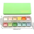 thumbnail image 4 of Watercolor Paint Set 12 Colors Artist Paint Palette Water Color Palette Tray Kit, 4 of 17