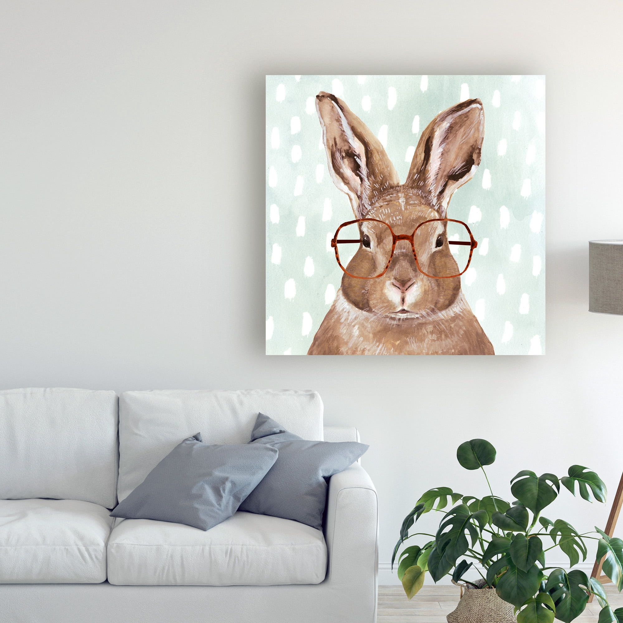 Trademark Fine Art 'Four eyed Forester III' Canvas Art by Victoria Borges