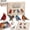 Backyard Birds, variant on Tiny 3D Beaded Animal DIY Kit, 4-Piece Handmade Beading Craft Set for Beginners, Cute Bead Art Mini Desk Decor Gift (Woodland Friends)