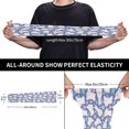 thumbnail image 4 of Lsque Cute White Rabbit Cooling Arm Sleeves for Men & Women -Compression Sleeves to Cover Arms for Working,Sun Sleeves for UV Protection,Breathable, Moisture-Wicking, 4 of 8