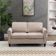 thumbnail image 2 of 45 inch, 2 Seater Loveseat Sofa, Mid Century Modern Couches for Living Room, Button Tufted Sofa for Bedroom, Home Office, Apartment, 2 of 7