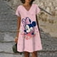 thumbnail image 4 of Vestidos elegantes de Minnie Mouse de moda coreana para mujer Vestido de Disney Vestidos de verano de Mickey Mujer Oferta 2023 Vestido de cuello en V Y2k, 4 of 5