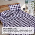 thumbnail image 6 of RUVANTI 100% Cotton Sheets – California King Percale Bedding, Cooling & Breathable Floral Design, Durable with a Crisp, Soft & Comfortable Feel, 14" Deep Pocket, 4-Piece Set, Prussian, 6 of 9
