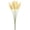 White, variant on Simulated Wheat Ear Artificial Decorative Stems, Realistic Wheat Ear Bouquet, Faux Grain Stalks for Fall Harvest Wedding Centerpiece, Photo Props Garden Party Décor, DIY Floral Arrangement,White