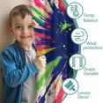 thumbnail image 3 of Blackout Kids Curtains,Colorful Paint Burst Pattern Childrens Insulated Curtains Set Of 2,Bedroom Essentials,Toddler Room Decor 42"x63", 3 of 5
