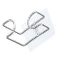 thumbnail image 1 of Hook Adhesivo, Acero inoxidable Adhesivo Fuerte de Gancho de Baña Fácil de Instalar simple Con Pegatina para la Oficina, 1 of 7