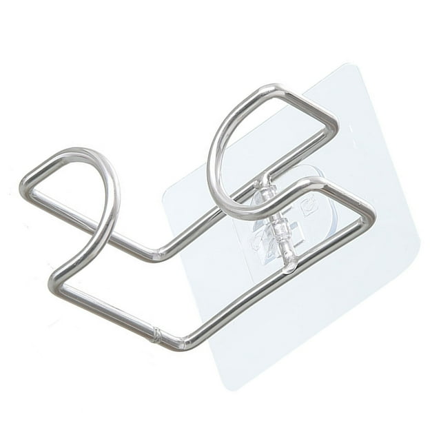Hook Adhesivo, Acero inoxidable Adhesivo Fuerte de Gancho de Baña Fácil de Instalar simple Con Pegatina para la Oficina