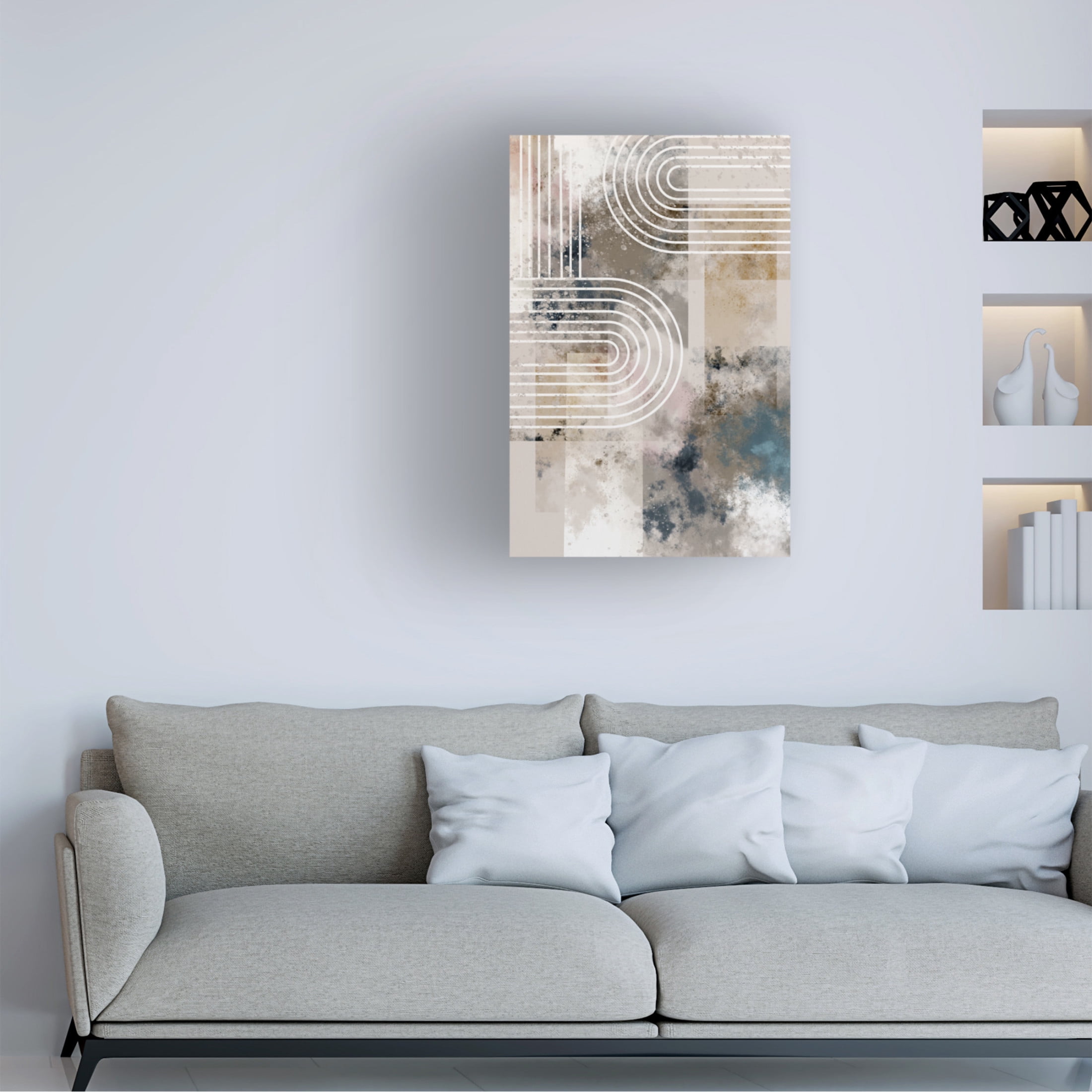 Trademark Fine Art Pictufy Studio Archs Splash Canvas Wall Art