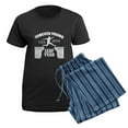 thumbnail image 5 of CafePress - Forever Young Feb 29Th Leap Year Pajamas - Women's Short Sleeve Print T-Shirt and Pants Dark Cotton Pajama Set, 5 of 7