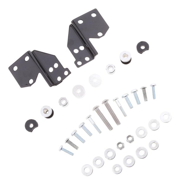 de hardware de acopmiento desmontable para Touring 97-08 Sissy Bar? Yotijar Kit de hardware de acoplamiento frontal