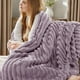 thumbnail image 2 of Manta Bedsure Sherpa para invierno, tamaño doble, 150 x 200 cm, color morado, 2 of 6