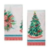 The Pioneer Woman Christmas Tree 54" x 108" Disposable Table Covers, 54" x 108", 2 Count