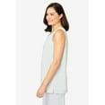 thumbnail image 3 of Dreams & Co. Plus Size Knit Sleep Tank, 3 of 5