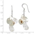 thumbnail image 2 of Primal Silver Sterling Silver Jade / Mother of Pearl / Moonstone / Rock Quartz Earrings, 2 of 4