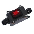 thumbnail image 3 of Interruptor basculante impermeable tipo barco con carcasa IP65, encendido/apagado para equipos eléctricos con luz LED y botón de encendido (B), 3 of 5