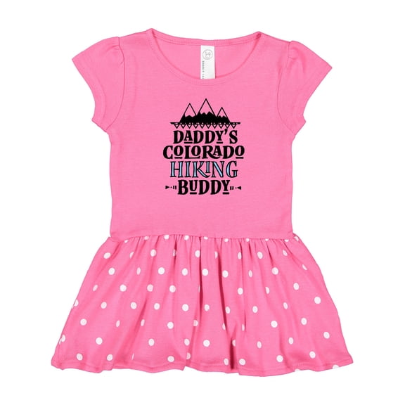 Inktastic Colorado Daddy Hiking Buddy Gift Baby Girl Dress