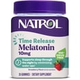 thumbnail image 4 of Natrol® Time Release Melatonin 10mg, Adult Sleep Gummies, Strawberry-Flavored Gummies, 35 Servings, 4 of 13