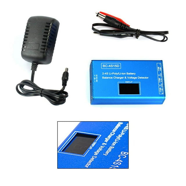 MesaSe Ultra High Accuracy RC Balance Charger Fast Charging Multiple Battery for 2S-4S Li-ion/Poly Battery
