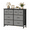 Grey/39.37 x 11.81 x 30.31 inch, variant on Alvantor Dresser for Bedroom with 8 Drawers, Fabric Dressers Storage Tower with Steel Frame Wood Tabletop, Storage Cabinet, Hallway, Closets