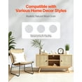 thumbnail image 2 of VEVOR Peel and Stick Wallpaper, 17.7 x 393.7 inch Contact Paper White Wood Grain Waterpoof Self Adhesive, Easy to Clean & Peel Wall Decorative Vinyl Roll for Bedroom Kitchen Bathroom Desk Office, 2 of 9